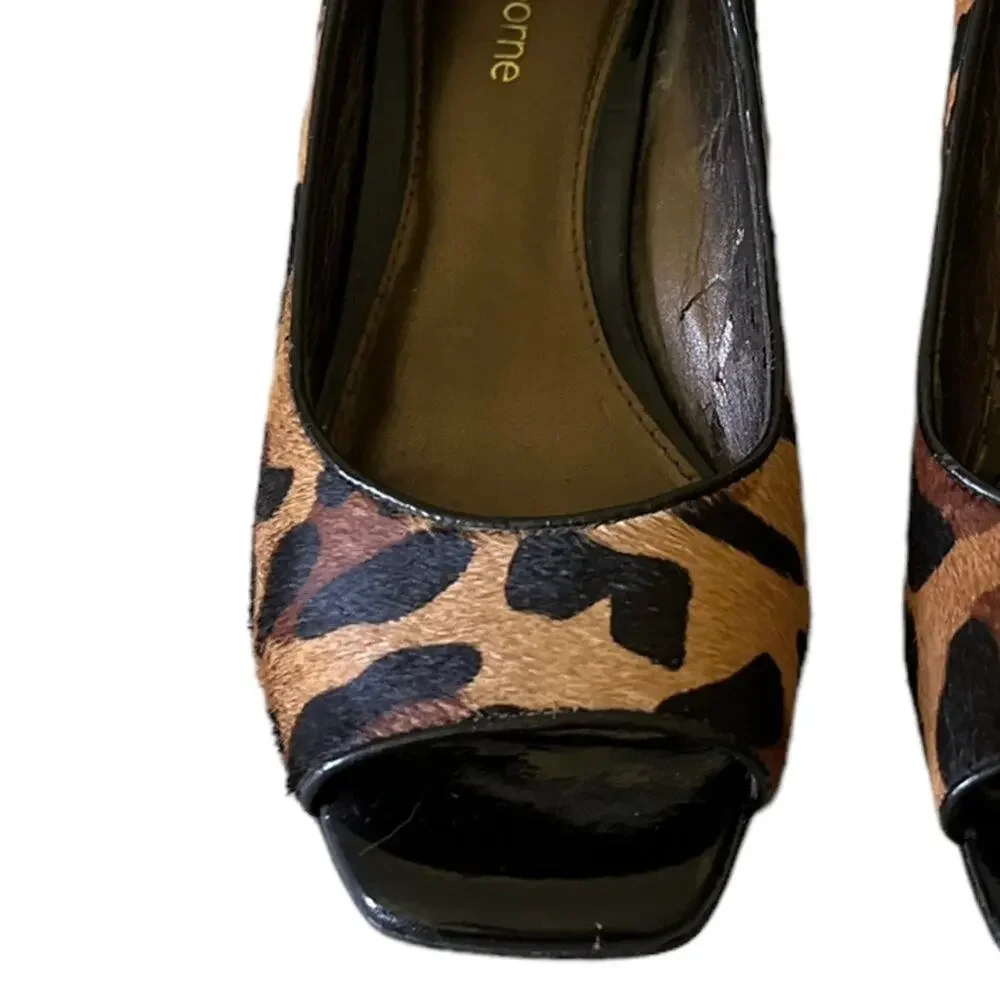 LIZ CLAIBORNE Cheetah Print Rave2 Heels 6M